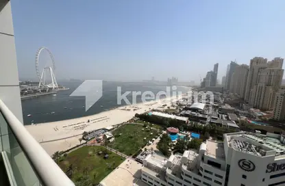 Apartment - 1 Bedroom - 2 Bathrooms for rent in Al Bateen Residences - Jumeirah Beach Residence - Dubai