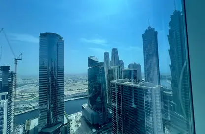 مكتب - استوديو - 1 حمام للايجار في برج بارك لين - الخليج التجاري - دبي