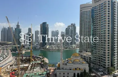 Apartment - 1 Bedroom - 2 Bathrooms for rent in Skyview Tower - Dubai Marina - Dubai