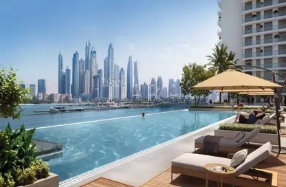 Apartment - 1 Bedroom - 2 Bathrooms for sale in Palace Beach Residence - EMAAR Beachfront - Dubai Harbour - Dubai