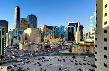 Apartment - 1 Bedroom - 1 Bathroom for rent in Dar Al Majaz - Jamal Abdul Nasser Street - Al Majaz - Sharjah