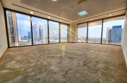 Office Space - Studio - 2 Bathrooms for rent in Al Saqr Business Tower - Sheikh Zayed Road - Dubai