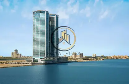 شقة - غرفة نوم - 2 حمامات للبيع في برج جلفار السكني - ابراج جلفار - النخيل - رأس الخيمة