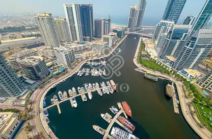 Apartment - 3 Bedrooms - 4 Bathrooms for rent in Stella Maris - Dubai Marina - Dubai