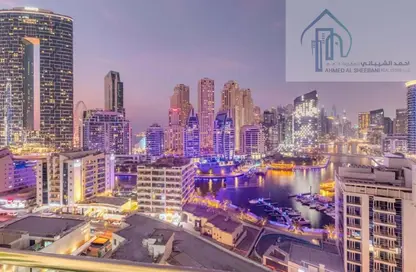Apartment - 2 Bedrooms - 3 Bathrooms for sale in DEC Tower 1 - DEC Towers - Dubai Marina - Dubai