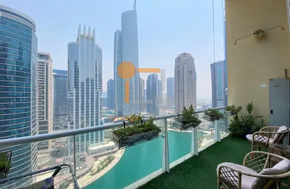 Apartment - 1 Bedroom - 2 Bathrooms for rent in Lake View Tower - JLT Cluster B - Jumeirah Lake Towers - Dubai