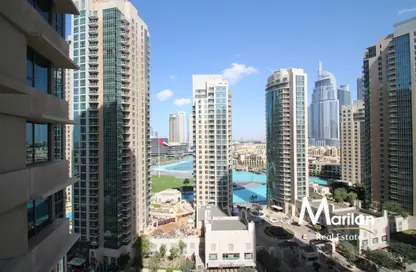شقة - 2 غرف نوم - 3 حمامات للايجار في 29-1 برج بوليفارد - برج بوليفارد 29 - دبي وسط المدينة - دبي