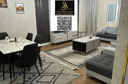 Apartment - 2 Bedrooms - 3 Bathrooms for rent in Orient Tower 2 - Orient Towers - Al Bustan - Ajman