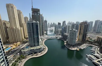 شقة - غرفة نوم - 2 حمامات للبيع في باي سنترال غرب - باي سنترال - دبي مارينا - دبي