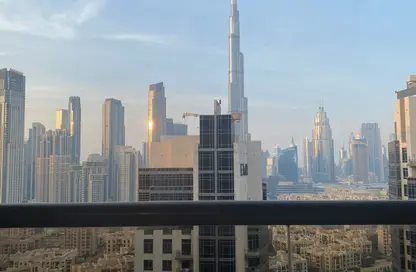 Apartment - Studio - 1 Bathroom for rent in Elite Downtown Residence - Downtown Dubai - Dubai