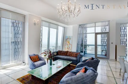 Penthouse - 4 Bedrooms - 4 Bathrooms for rent in Cayan Tower - Dubai Marina - Dubai