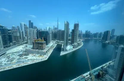 مكتب - استوديو - 1 حمام للايجار في برج تشرشل للأعمال - أبراج تشرشل - الخليج التجاري - دبي