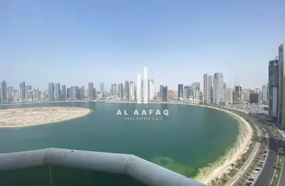 Apartment - 3 Bedrooms - 3 Bathrooms for rent in Al Mamzar - Al Mamzar - Sharjah - Sharjah