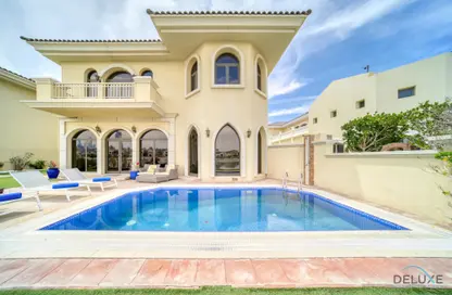 Villa - 7 Bedrooms - 6 Bathrooms for rent in Signature Villas Frond E - Signature Villas - Palm Jumeirah - Dubai