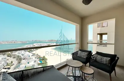 Apartment - 1 Bedroom - 2 Bathrooms for rent in Al Khudrawi - Shoreline Apartments - Palm Jumeirah - Dubai