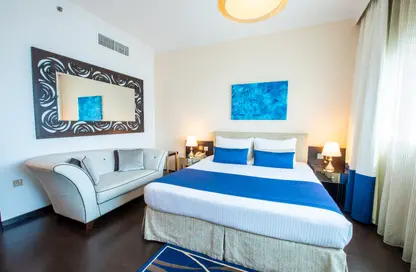 Apartment - Studio - 1 Bathroom for rent in First Central Hotel Apartments - Barsha Heights (Tecom) - Dubai