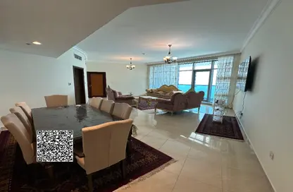 Apartment - 2 Bedrooms - 3 Bathrooms for rent in Ajman Corniche Residences - Ajman Corniche Road - Ajman