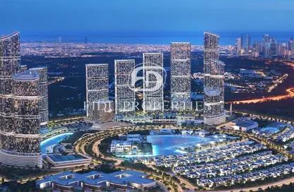 شقة - غرفة نوم - 2 حمامات للبيع في ريفرسايد كريسنت 350 - شوبا هارتلاند الثانية - بو كدرة - دبي