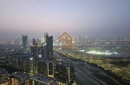 شقة - غرفة نوم - 2 حمامات للايجار في بوديوم برج ذا كريست - صبحا هارتلاند - مدينة الشيخ محمد بن راشد - دبي