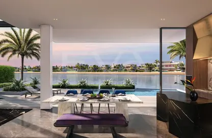 Villa - 5 Bedrooms - 7 Bathrooms for sale in Palm Jebel Ali - Frond F - Palm Jebel Ali - Dubai