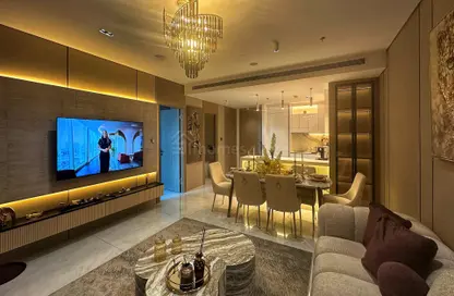 Apartment - 2 Bedrooms - 2 Bathrooms for sale in Lazord by Lapis - Majan - Dubai Land - Dubai