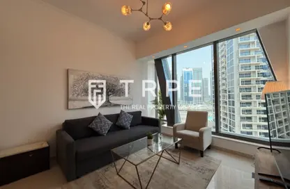 Apartment - 1 Bedroom for rent in Silverene Tower B - Silverene - Dubai Marina - Dubai
