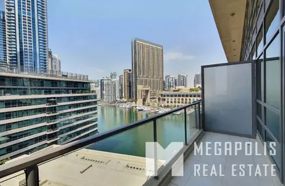 Apartment - 2 Bedrooms - 3 Bathrooms for rent in Marina Quays East - Marina Quays - Dubai Marina - Dubai