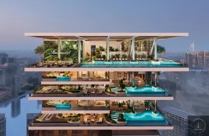 Penthouse - 5 Bedrooms - 5 Bathrooms for sale in Fairmont Residences Solara Tower - Downtown Dubai - Dubai
