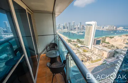 Apartment - 1 Bedroom - 1 Bathroom for sale in Princess Tower - Dubai Marina - Dubai