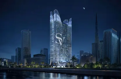 شقة - 1 حمام للبيع في بن غاطي سكاي هول - الخليج التجاري - دبي