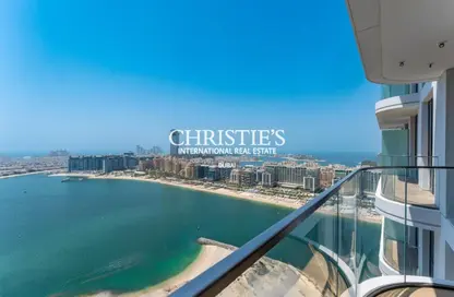 Apartment - 1 Bedroom - 1 Bathroom for rent in Palace Beach Residence - EMAAR Beachfront - Dubai Harbour - Dubai
