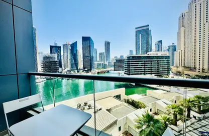 Apartment - 1 Bedroom - 1 Bathroom for rent in Bay Central East - Bay Central - Dubai Marina - Dubai