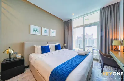 Apartment - Studio - 1 Bathroom for rent in DAMAC Maison Privé - Business Bay - Dubai
