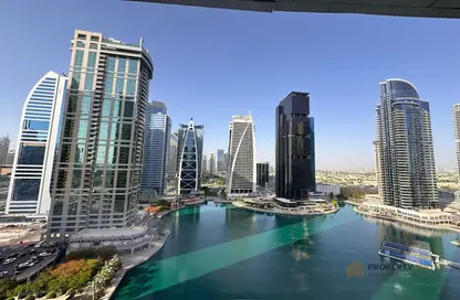 Apartment - Studio - 1 Bathroom for rent in Lake Terrace - JLT Cluster D - Jumeirah Lake Towers - Dubai