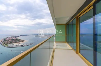 Apartment - 1 Bedroom - 1 Bathroom for sale in Grand Bleu Tower 1 - EMAAR Beachfront - Dubai Harbour - Dubai