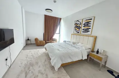 Apartment - Studio - 1 Bathroom for rent in Areej Apartments - Aljada - Sharjah