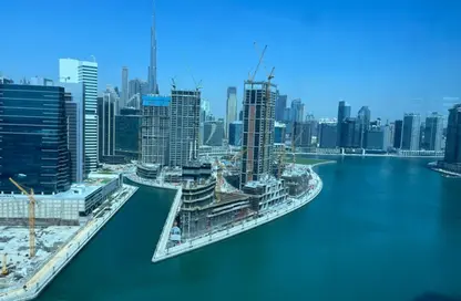 مكتب - استوديو - 1 حمام للايجار في برج تشرشل للأعمال - أبراج تشرشل - الخليج التجاري - دبي
