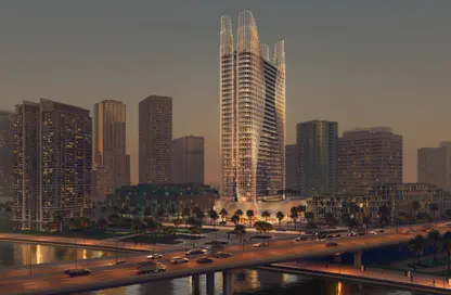 Apartment - 1 Bedroom - 2 Bathrooms for sale in Binghatti Skyhall - Business Bay - Dubai