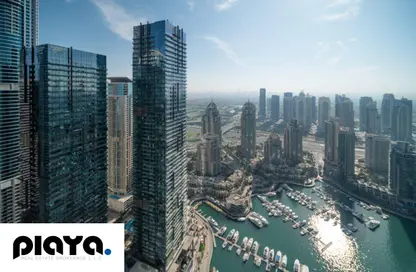Apartment - 3 Bedrooms - 4 Bathrooms for rent in Cayan Tower - Dubai Marina - Dubai